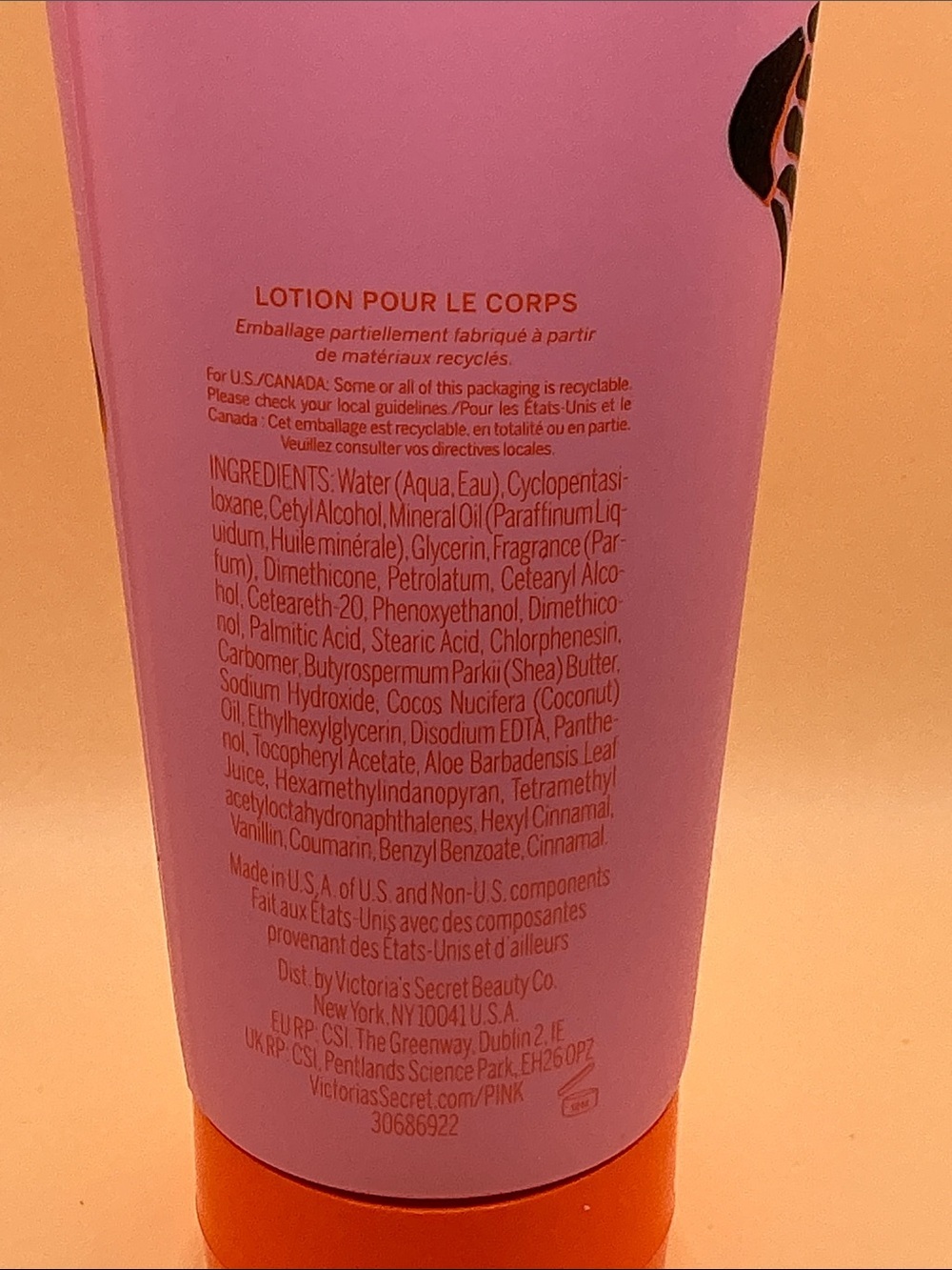 Victoria’s Secret PINK Hey Boo Body Lotion 8 oz NEW Halloween - Picture 5 of 6